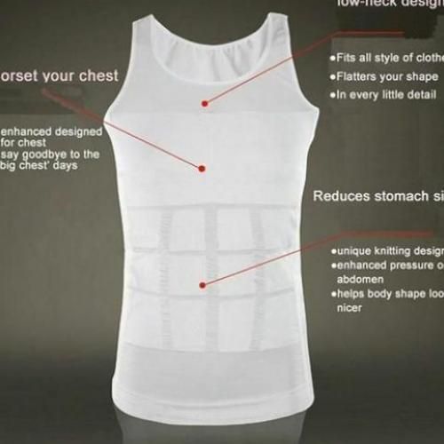 T-shirt to hide the belly for men