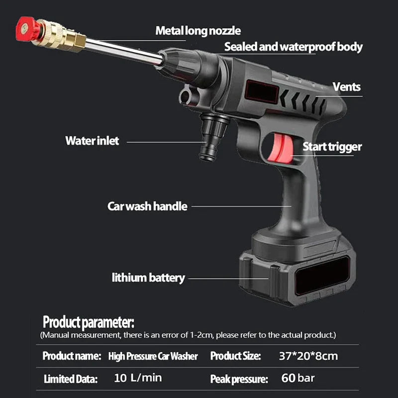 Premium-SuperSpray High Pressure Washing Gun
