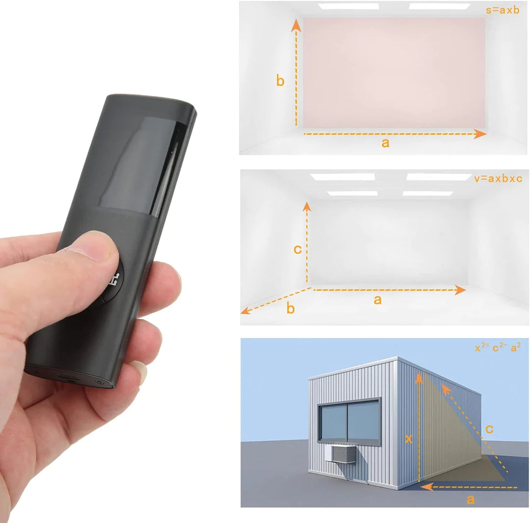 Digital laser distance measuring instrument