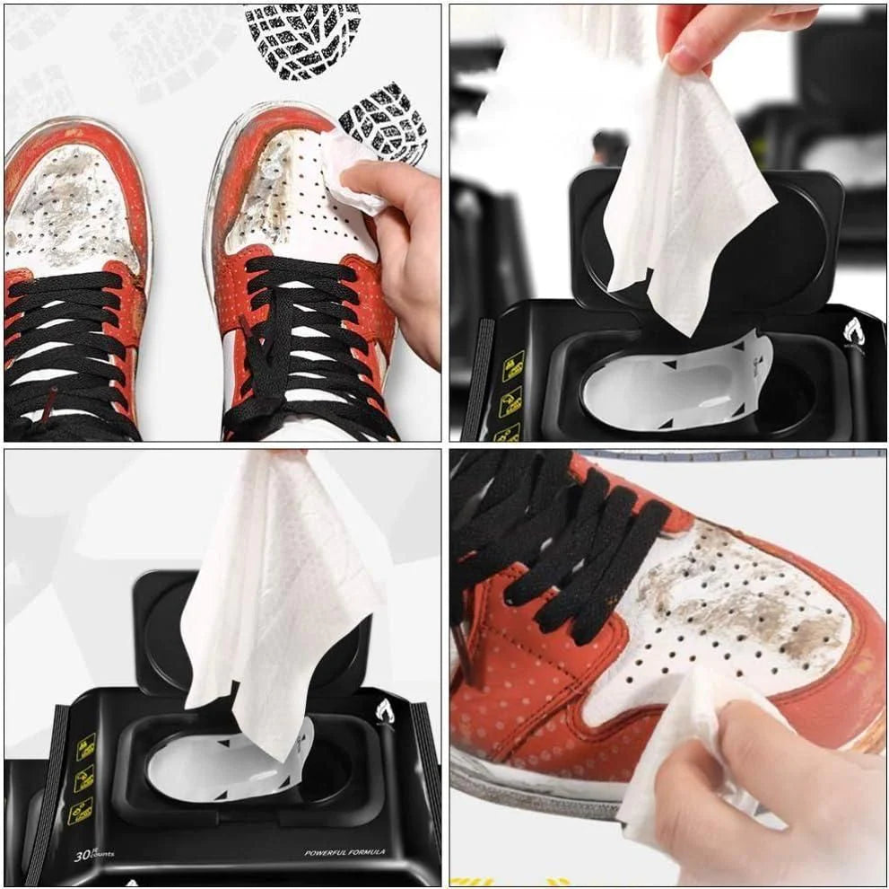Shoe Cleaner Wipes (80 Wipes)