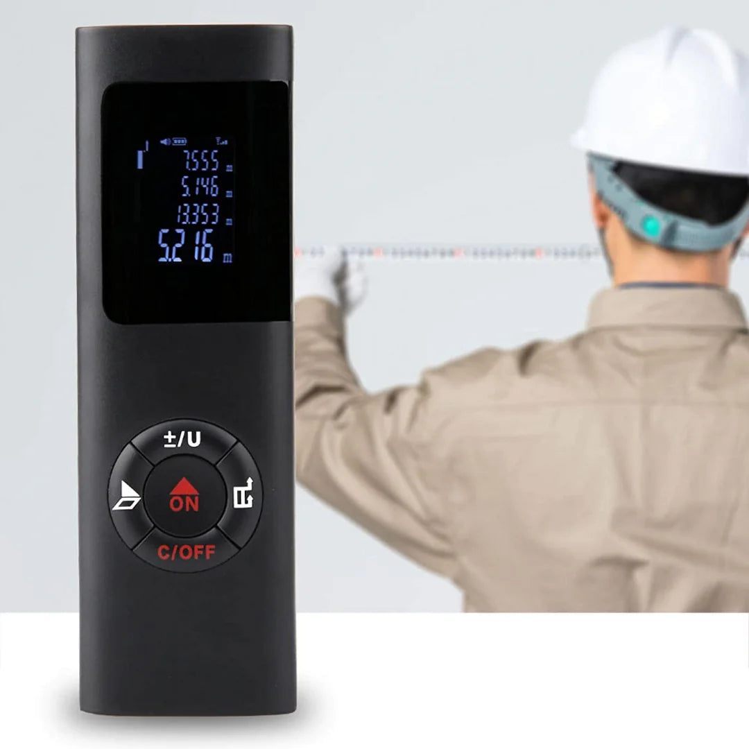 Digital laser distance measuring instrument