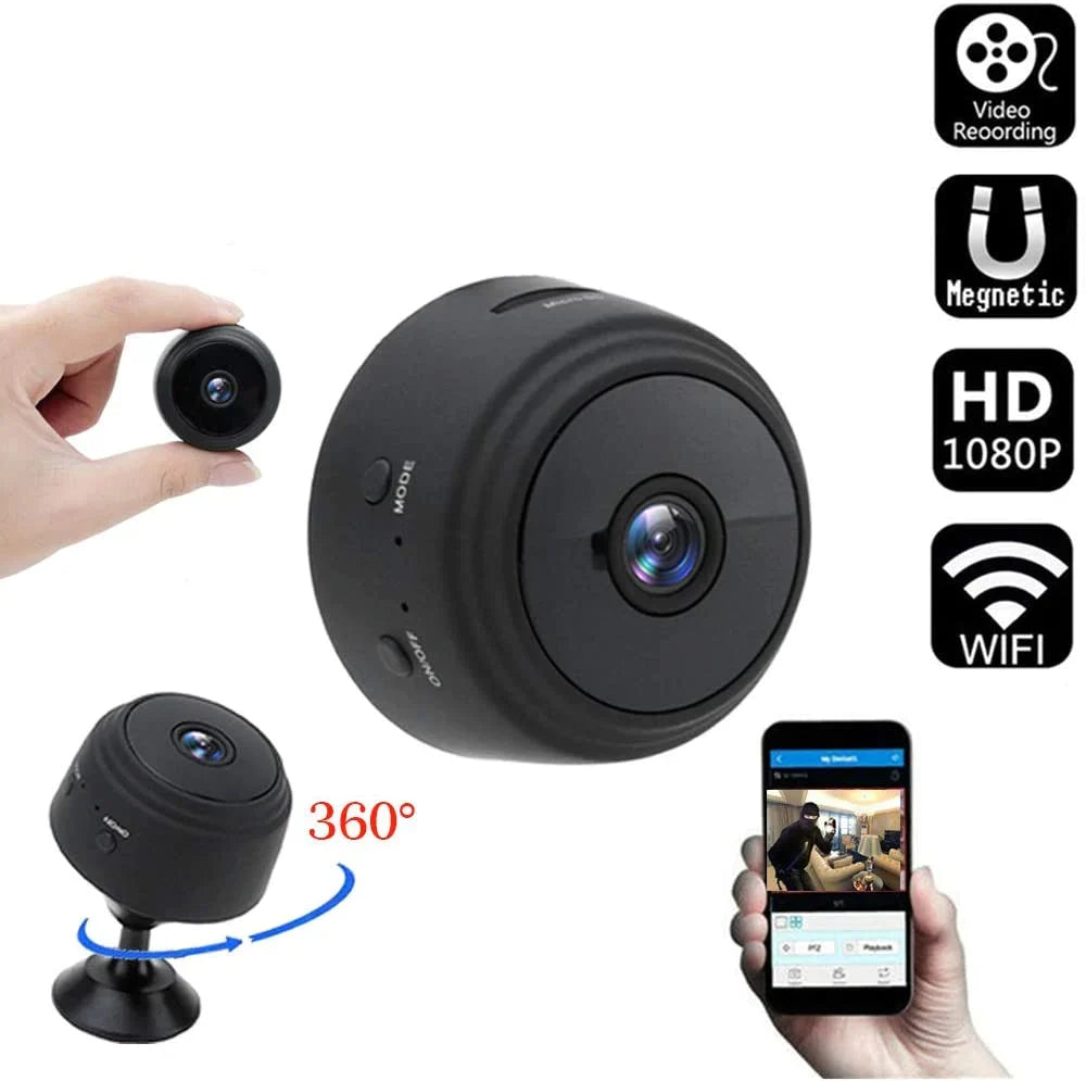 Mini 1080p HD Wireless Magnetic Security Camera