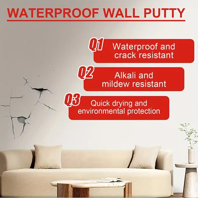 Waterproof Wall Repair Paste