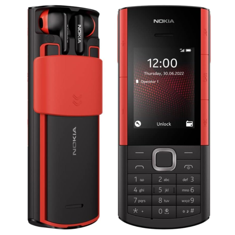 Nokia 5710XA - Futuristic Phone with Integrated Headphones