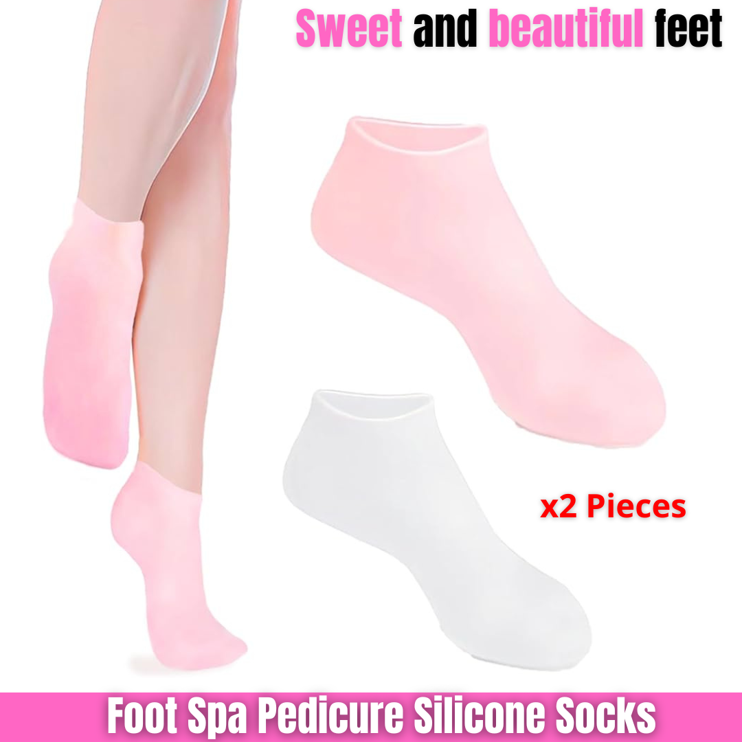 Premium™ Foot Spa Pedicure Silicone Socks (2Pieces)