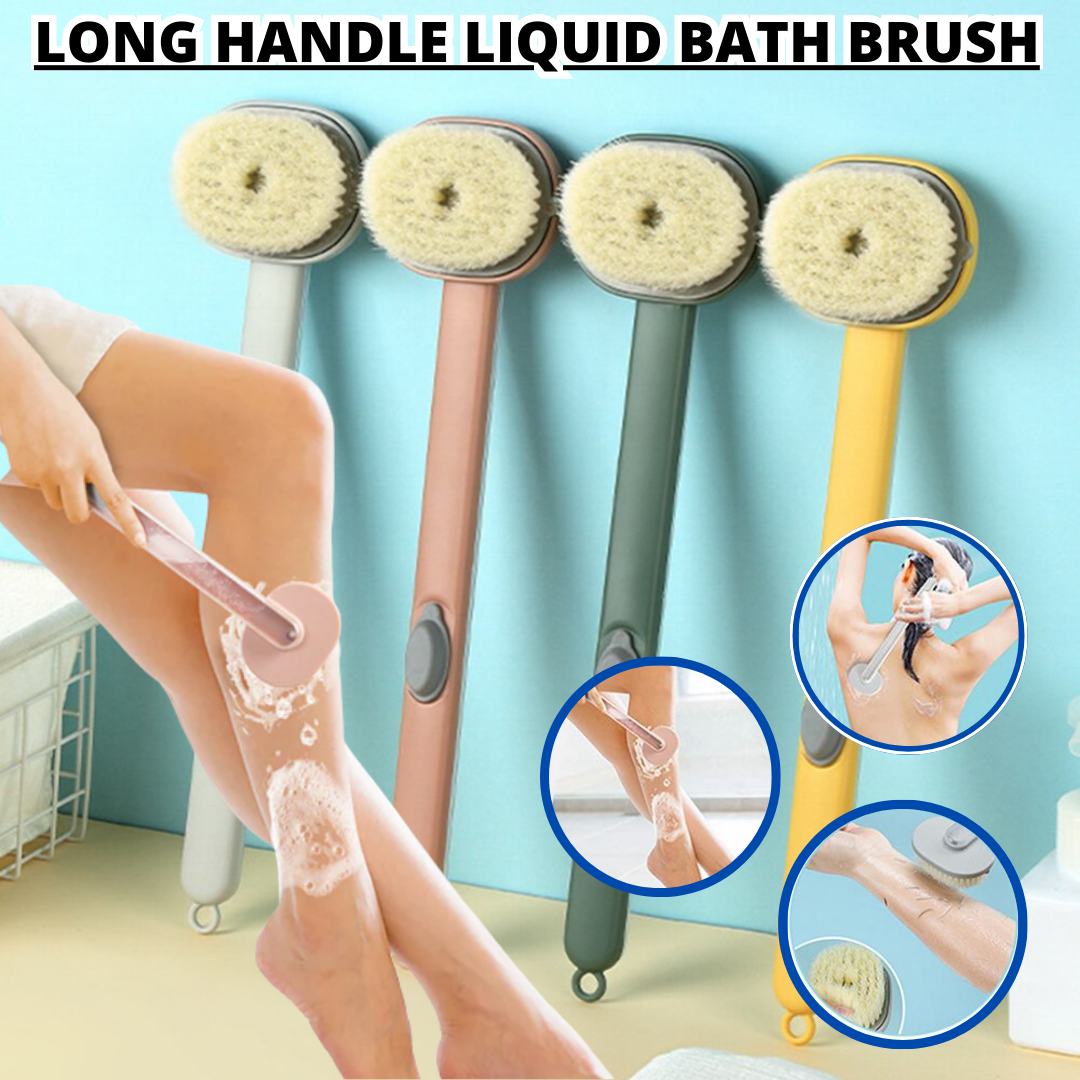 Long Handle Liquid Bath Brush